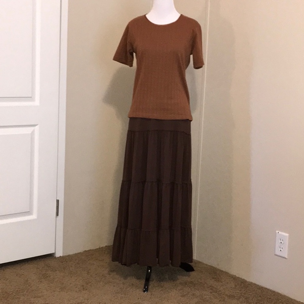 Casual Brown Shirt by Stephanie Adndrews
